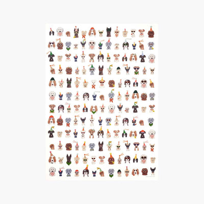 Papel de regalo Party Pups - Rifle Paper