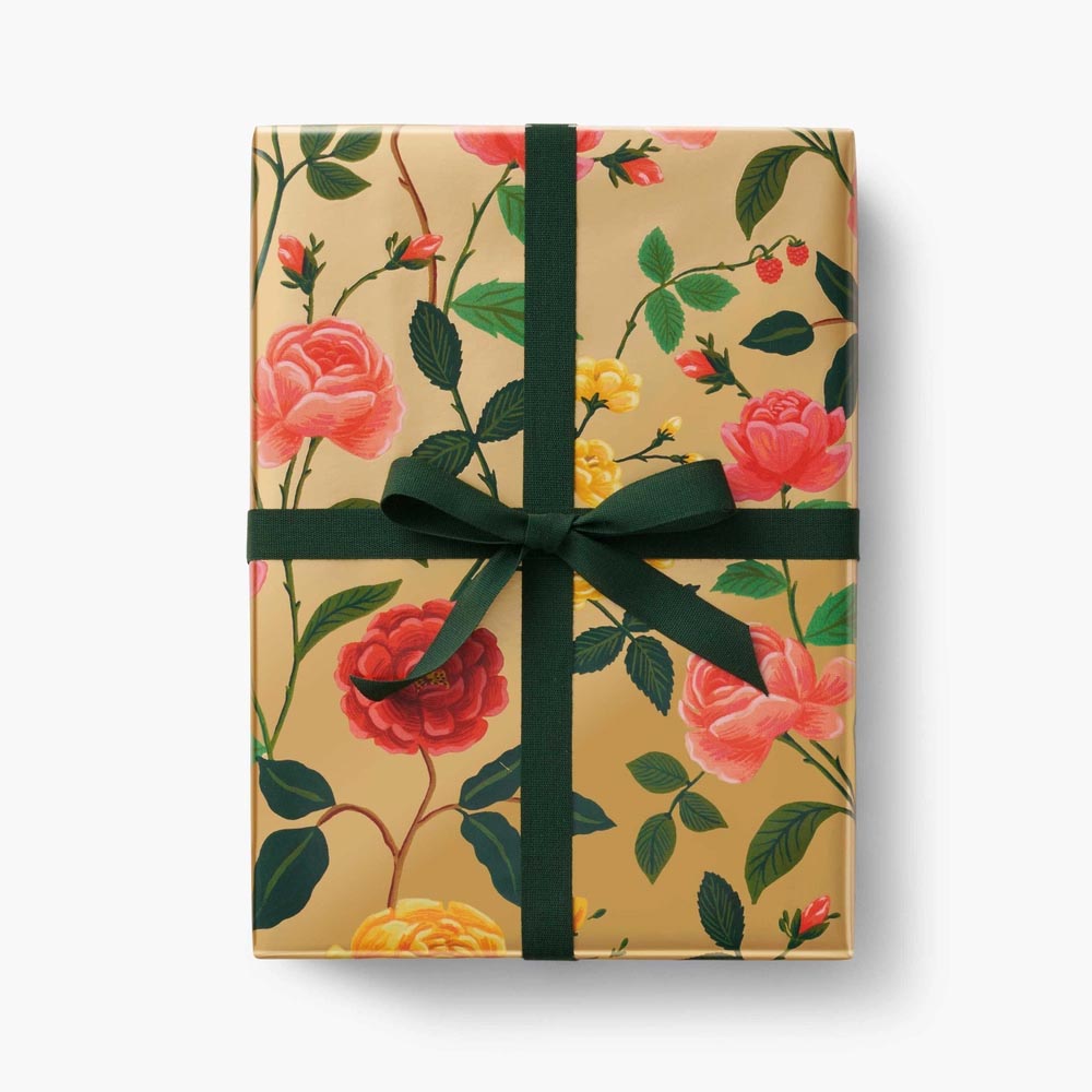 Papel de Regalo Roses - Rifle Paper