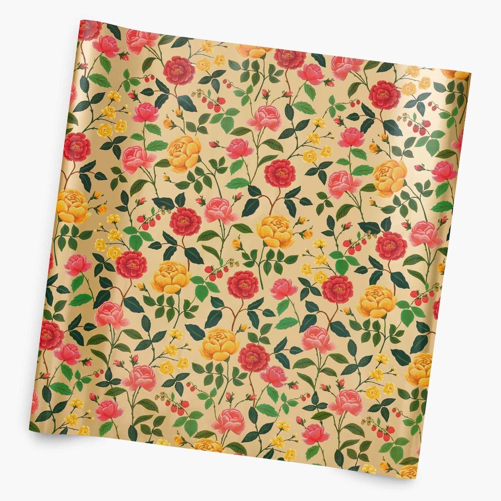 Papel de Regalo Roses - Rifle Paper