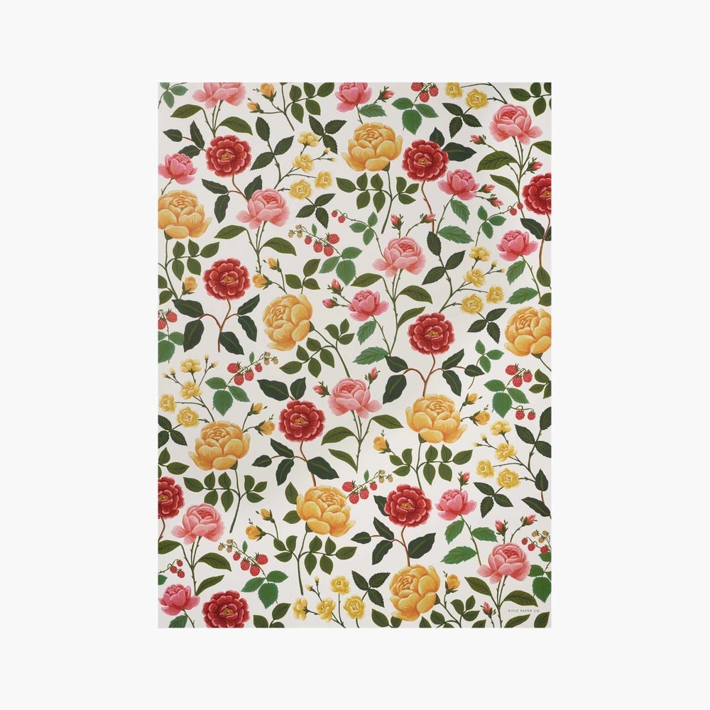 Papel de Regalo Roses - Rifle Paper