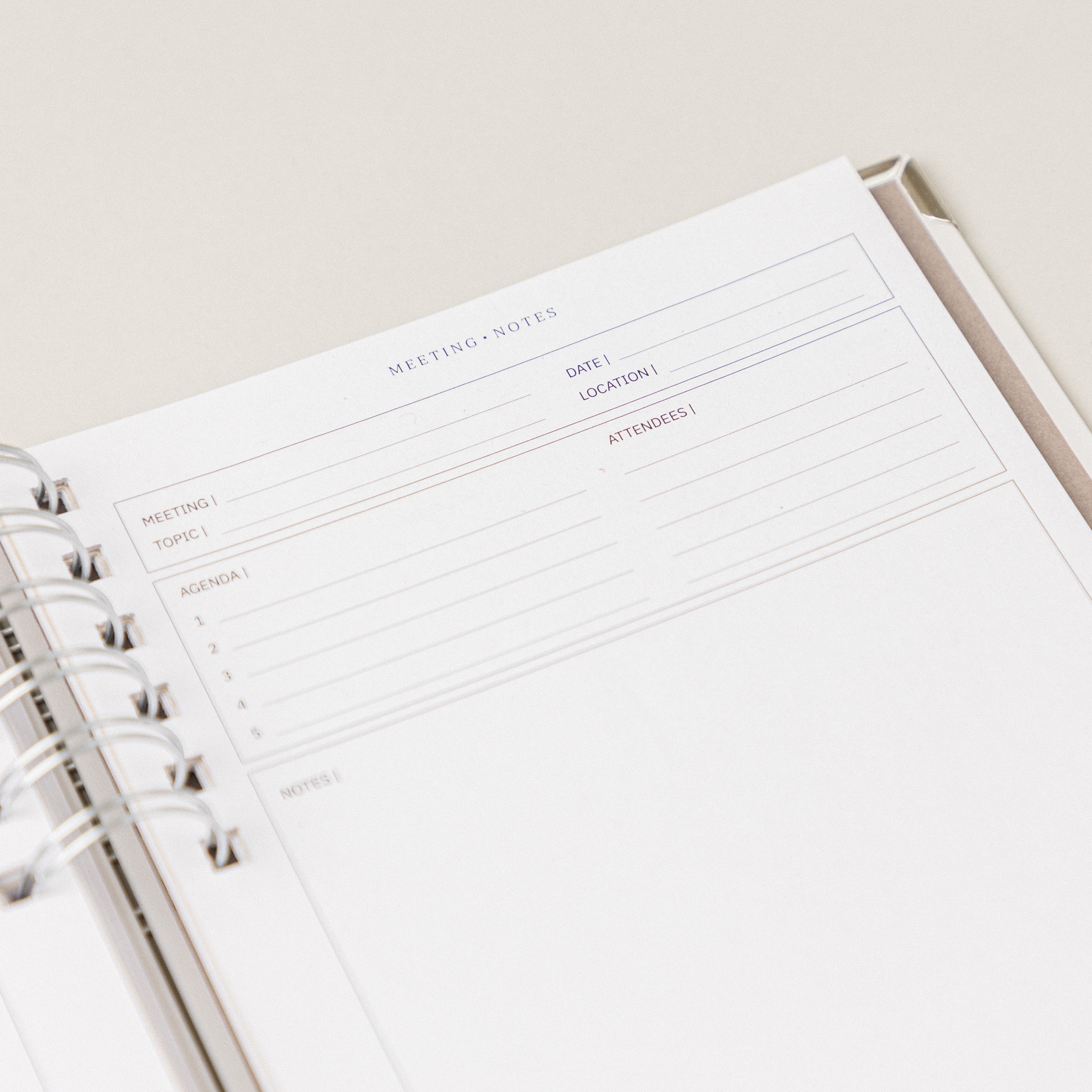 Pack Organización I Agenda + Planificador Mensual + Planificador Tareas + Bolígrafo