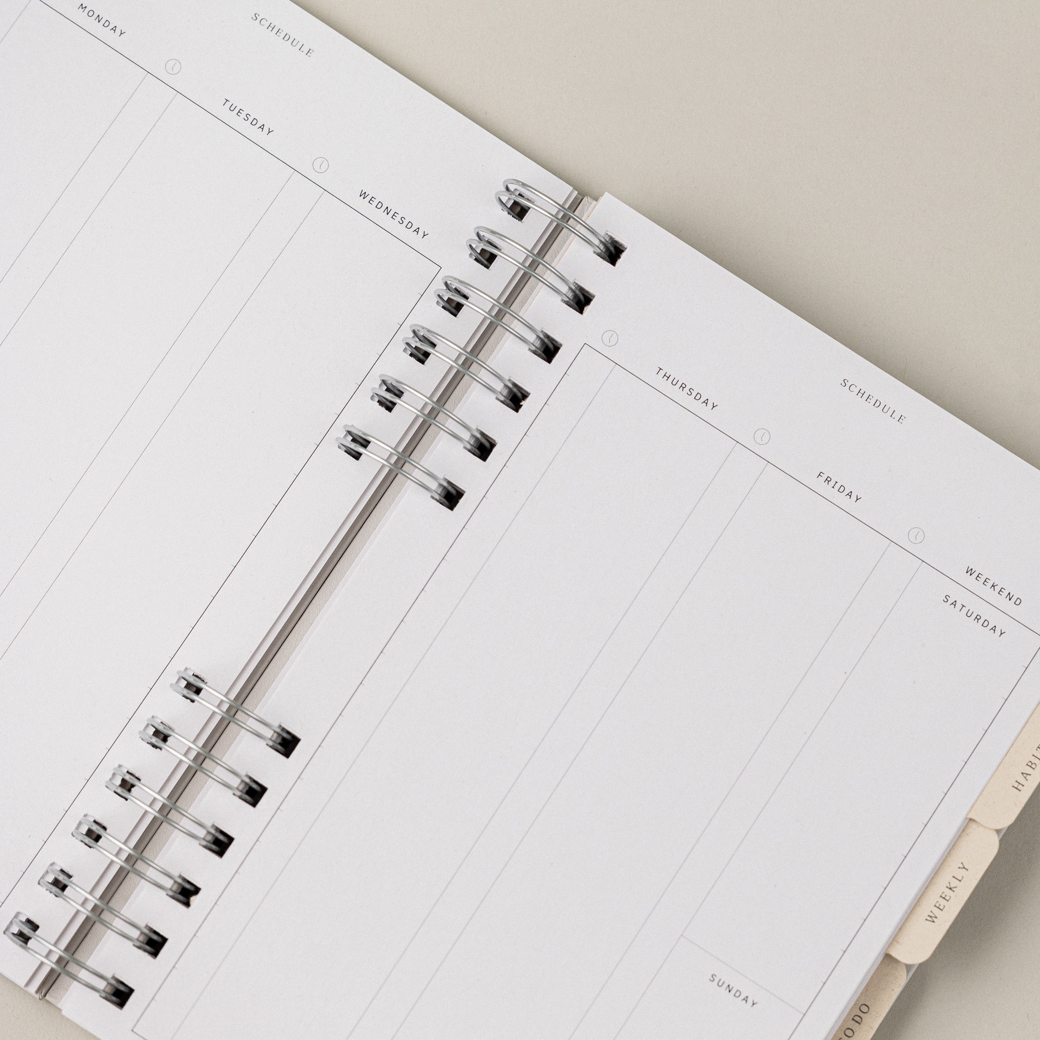 Pack Organización I Agenda + Planificador Mensual + Planificador Tareas + Bolígrafo