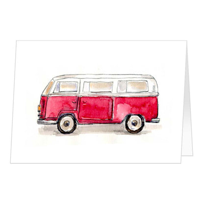 A4 Van Postcard