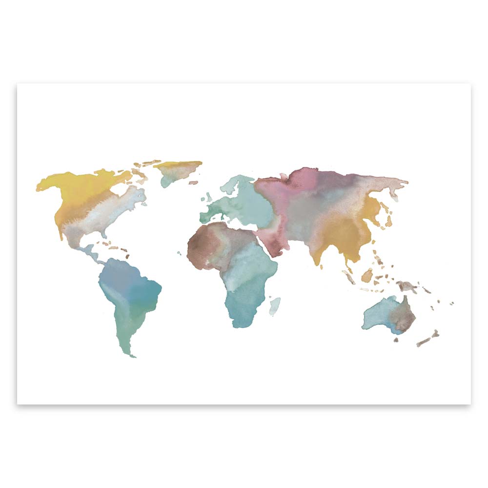 A4 Postcard Mundi