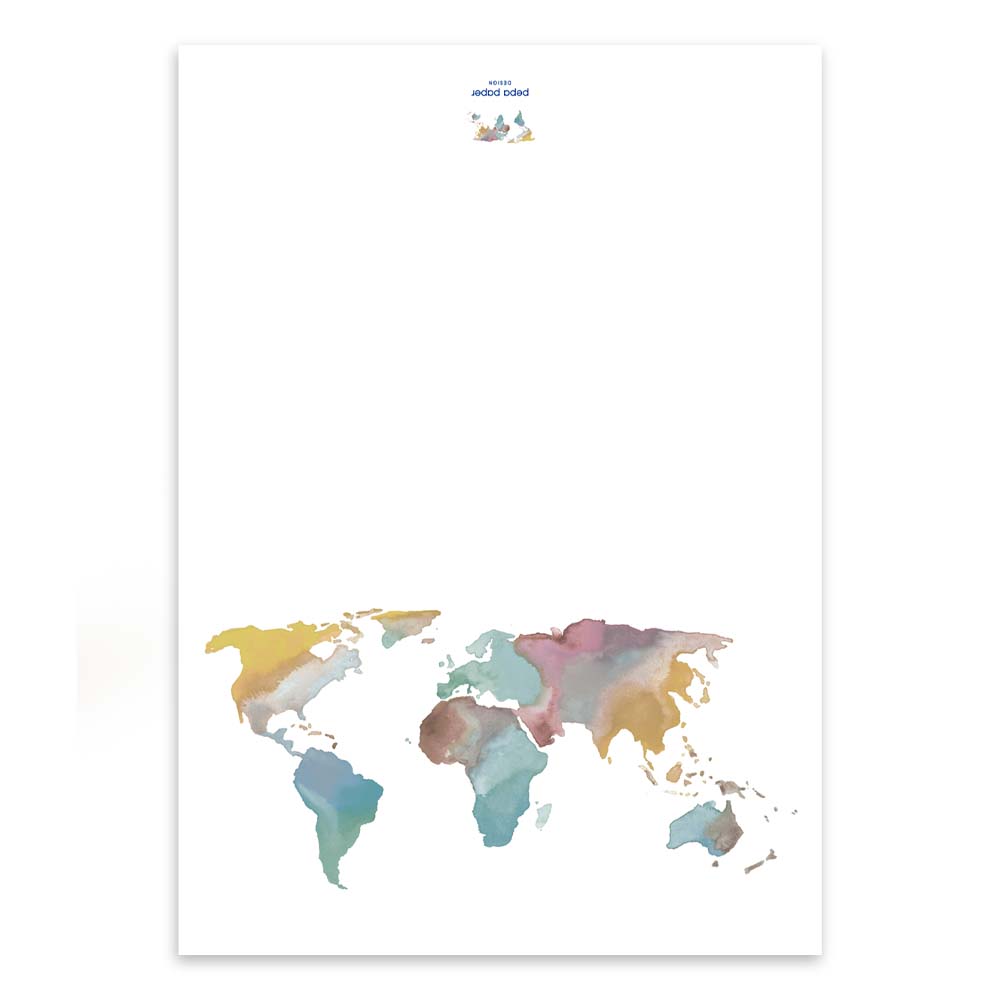 A4 Postcard Mundi