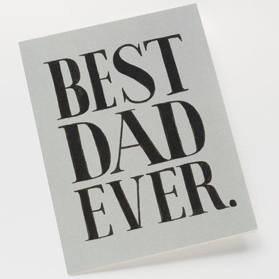 Postal Mejor Padre - Best Dad Ever Card - Rifle Paper