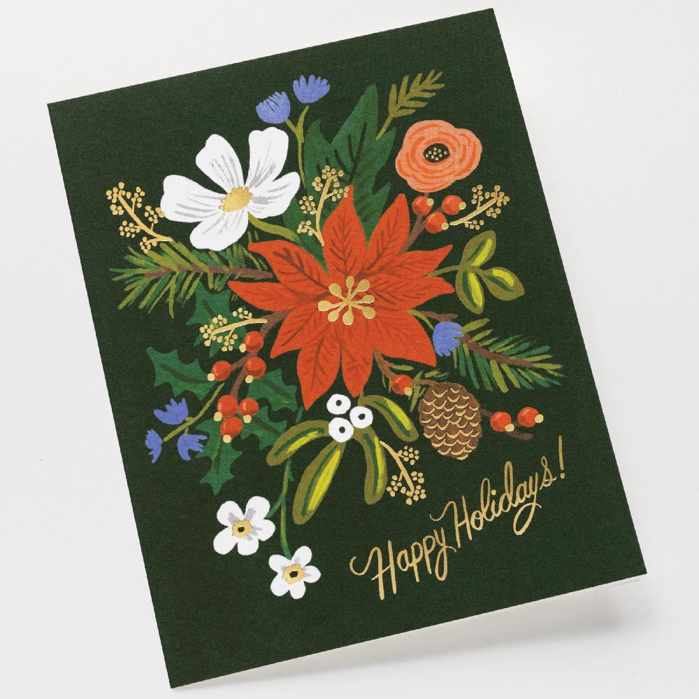 Postal Navidad Holiday Bouquet