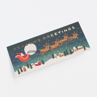 Christmas Postcard Santa's Sleich No. 10