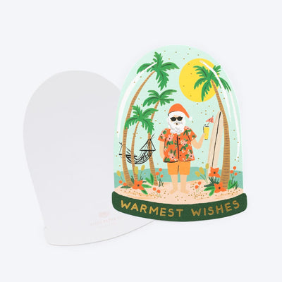 Postal Navidad Warmest Wishes