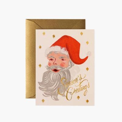 Postal Navidad Greetings from Santa