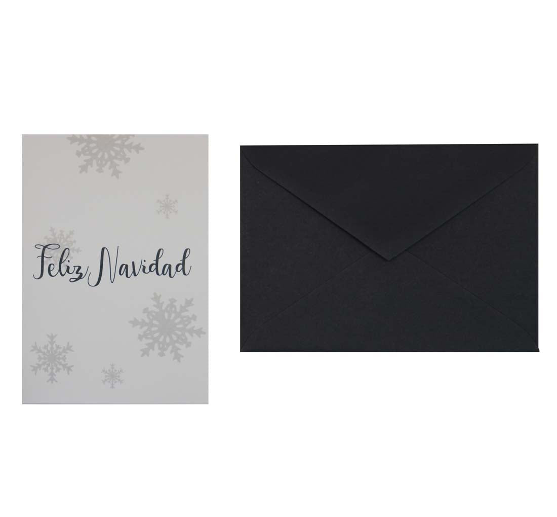 Christmas Card Snow Star