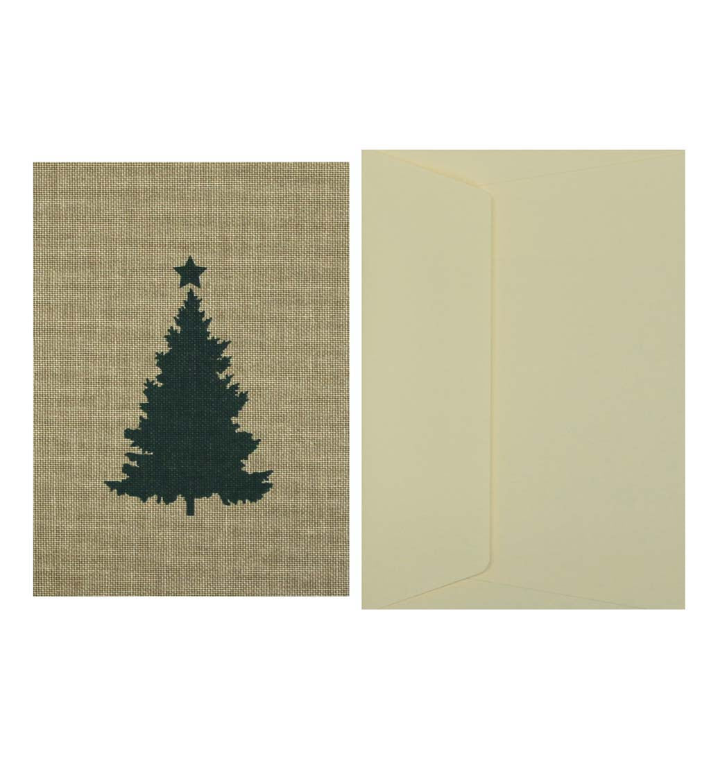 Postal nadalenca tela Arbre verd