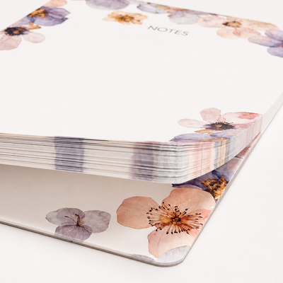 Bloc de notas Pressed Flowers