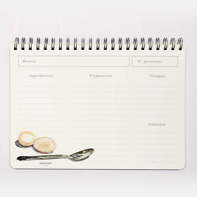 Recetario Cocina Wyro A4 - Castellano