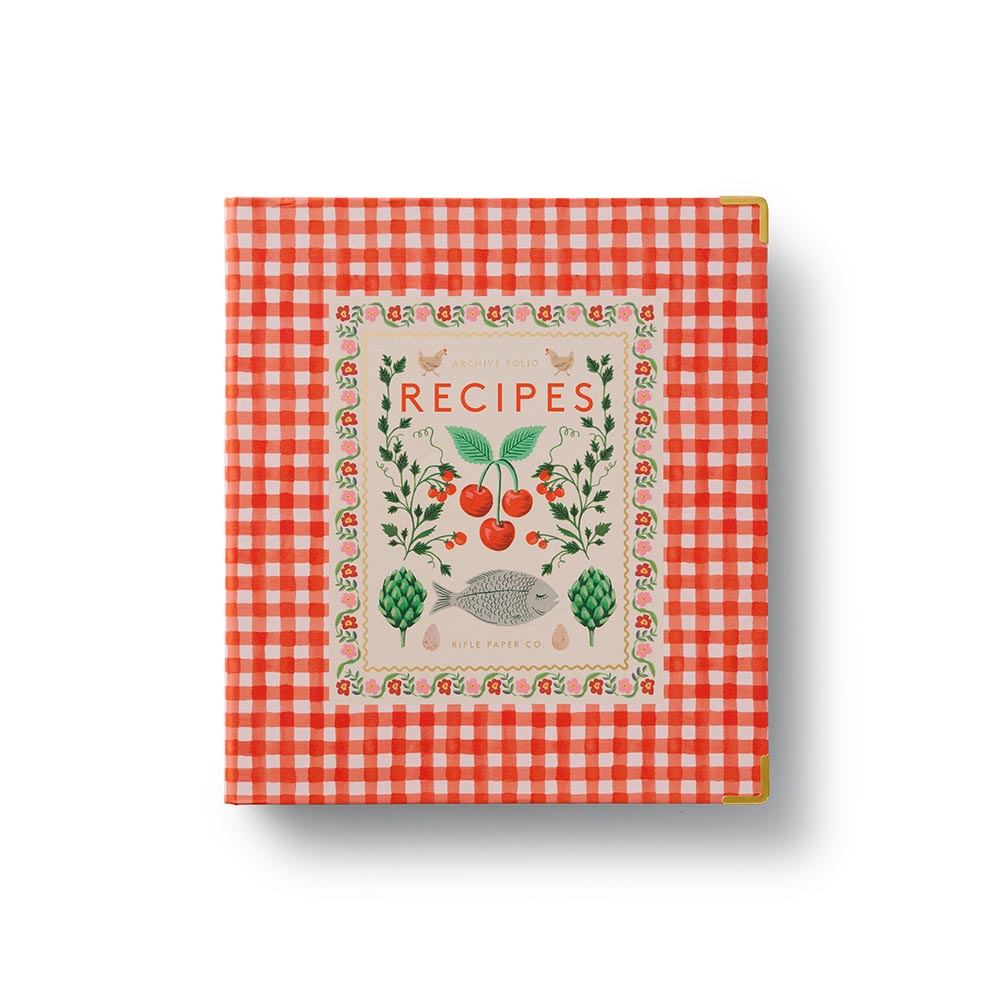 Carpeta anillas Recetario Cherry Farm - Rifle Paper Co.