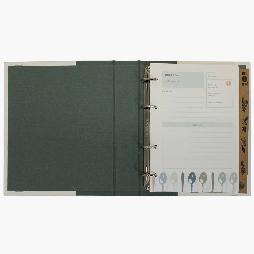 Recambio interior castellano recetario carpesano cucharas