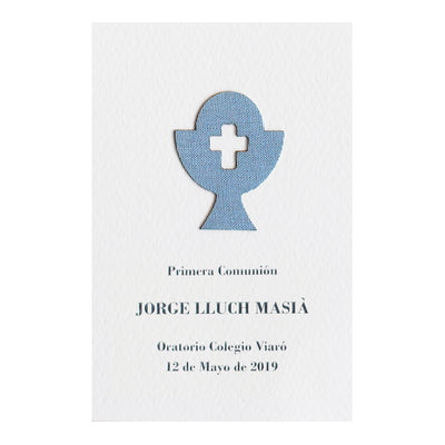 Communion Chalice Fabric Print