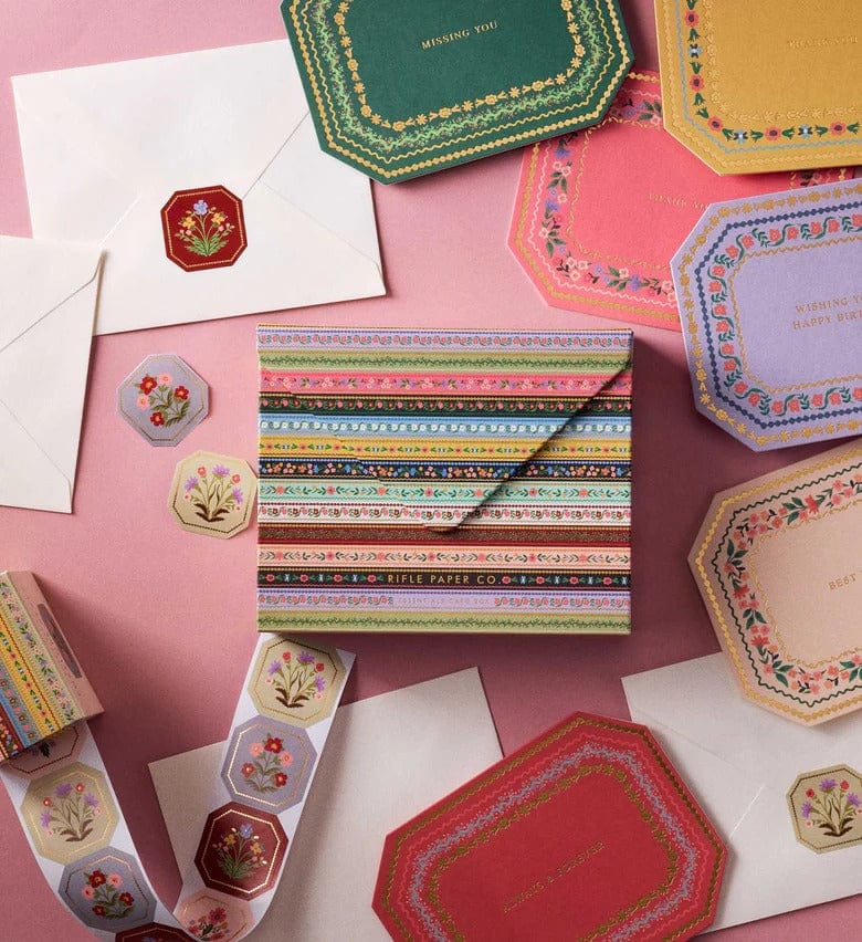 Caja con 15 tarjetas postales - Gemma - Rifle Paper