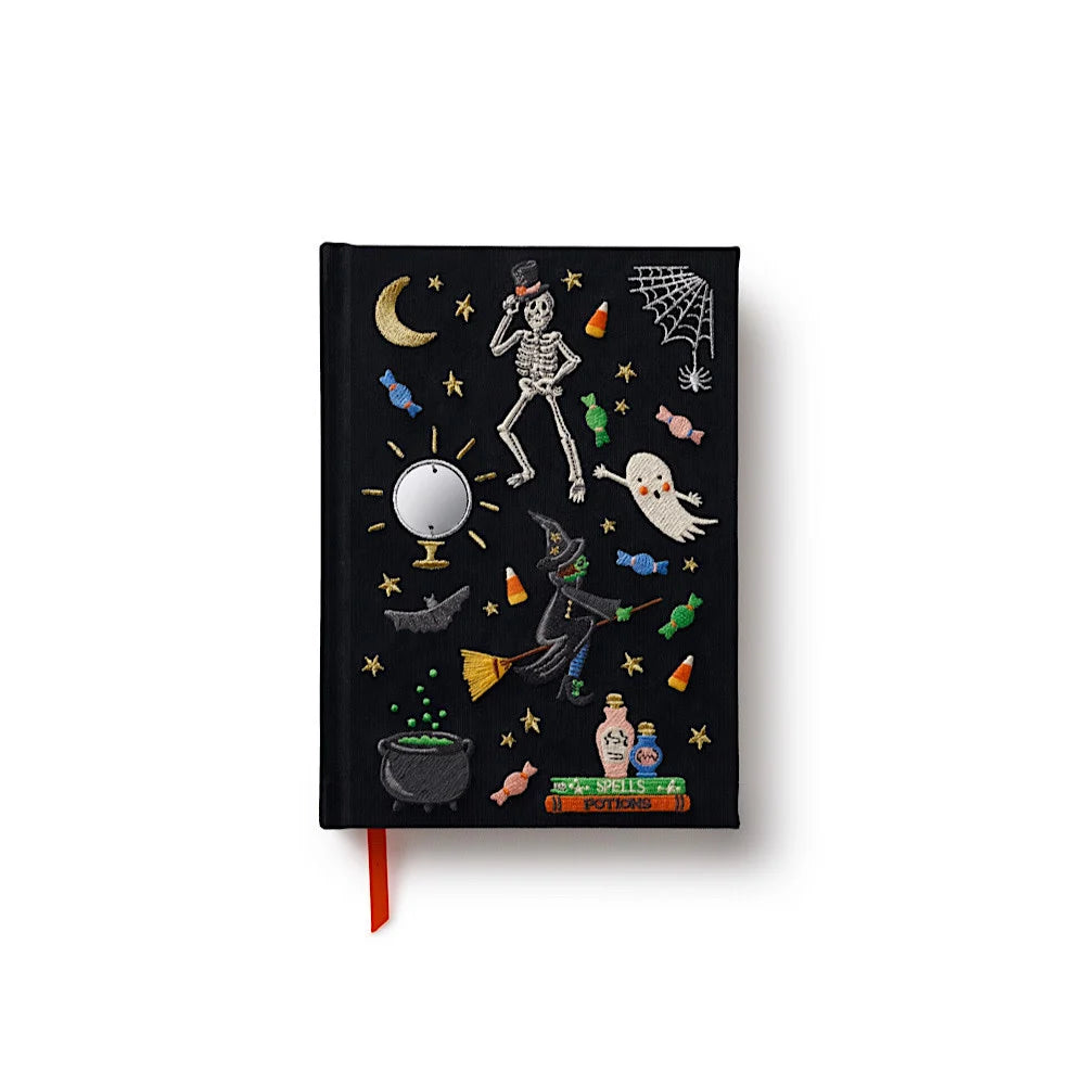 Diario personal bordado Halloween - Rifle Paper
