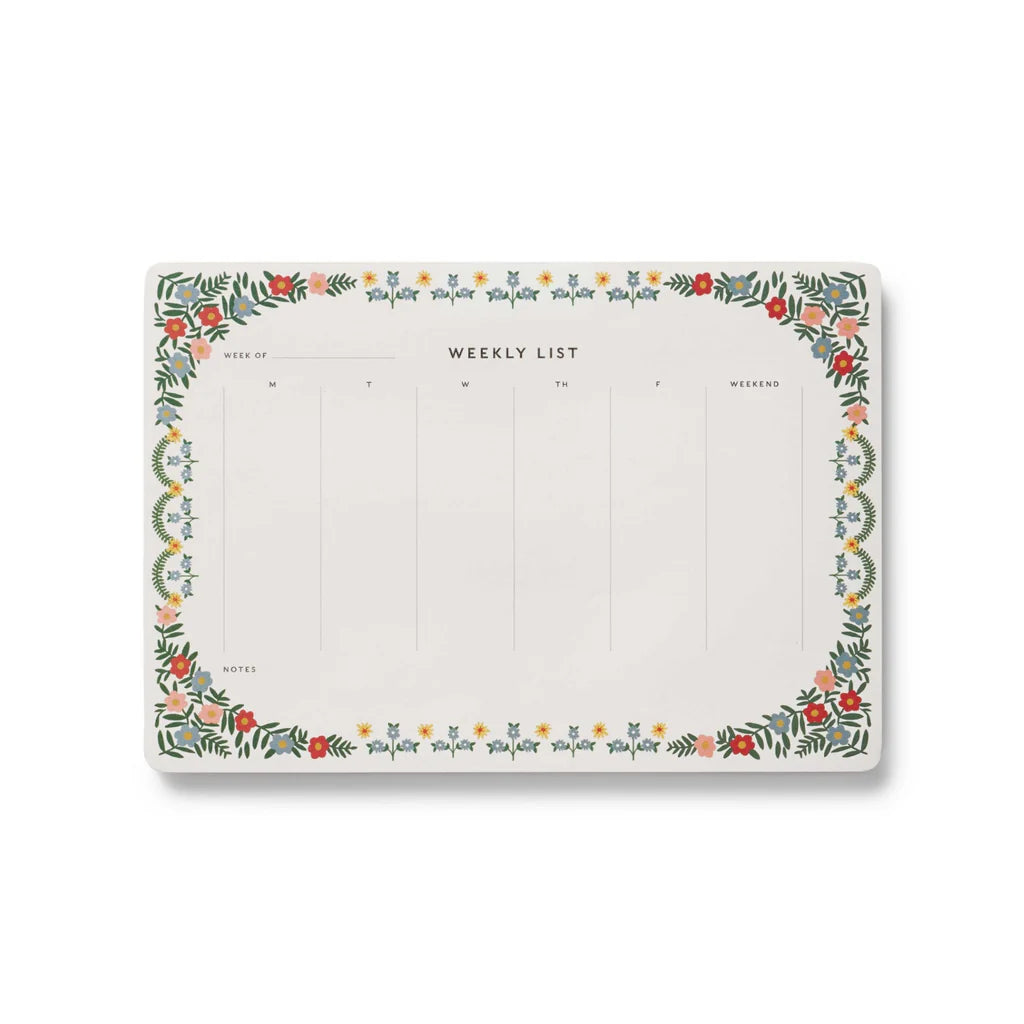 Planificador Semanal Rosette - Rifle Paper Co