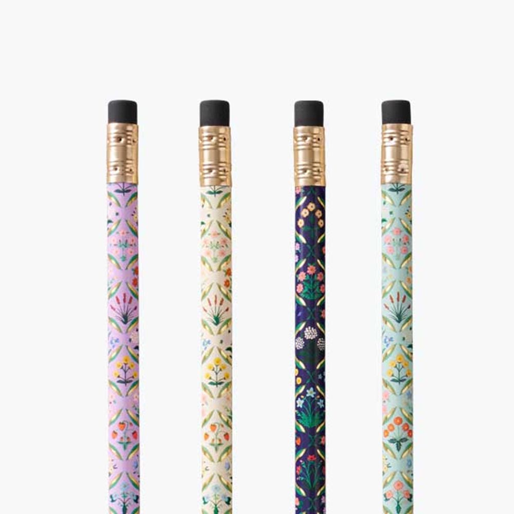 Set de 12 lápices English Rose - Rifle Paper co.