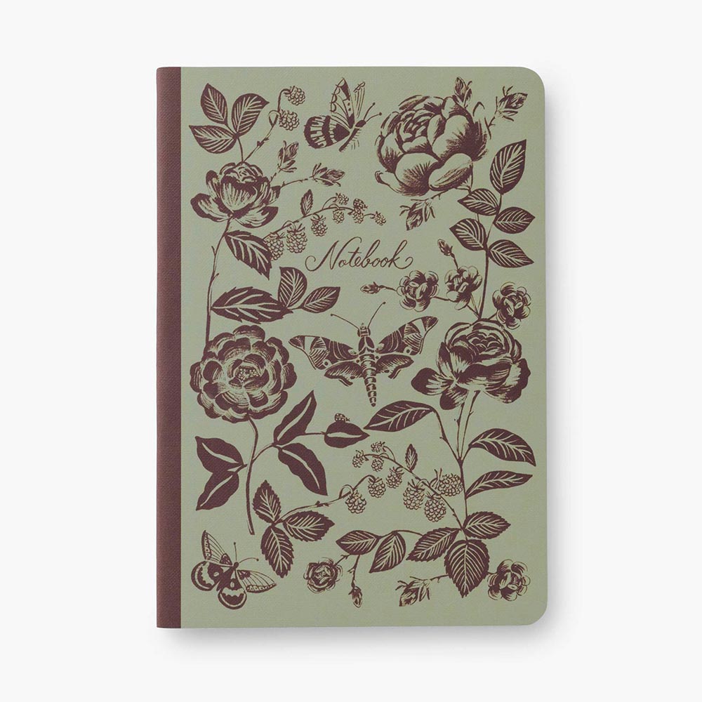 Pack 3 libretas cosidas English Rose - Rifle Paper