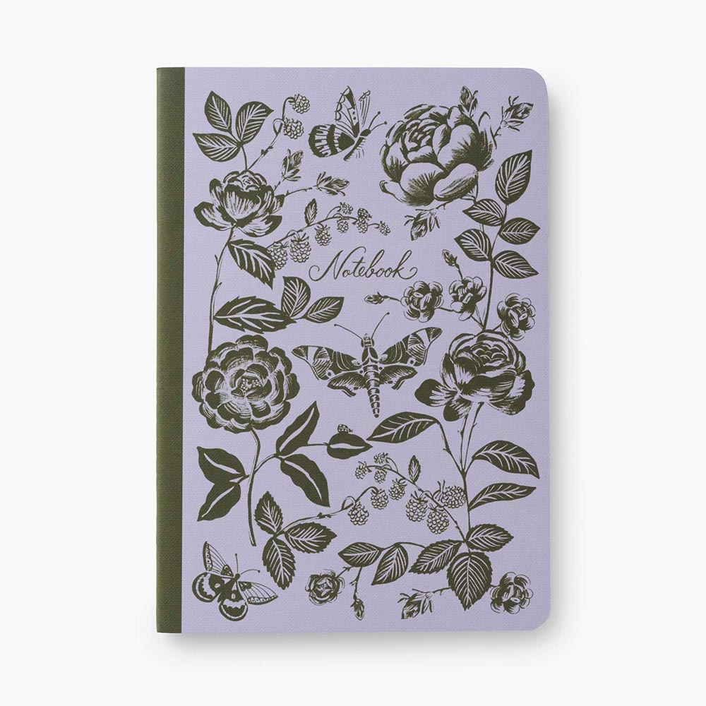 Pack 3 libretas cosidas English Rose - Rifle Paper