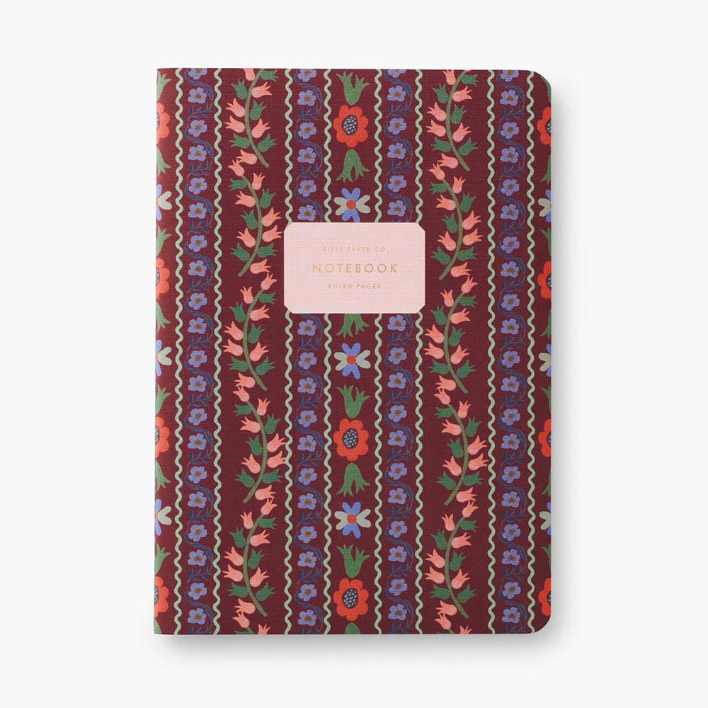 Pack 3 libretas cosidas Posy - Rifle Paper