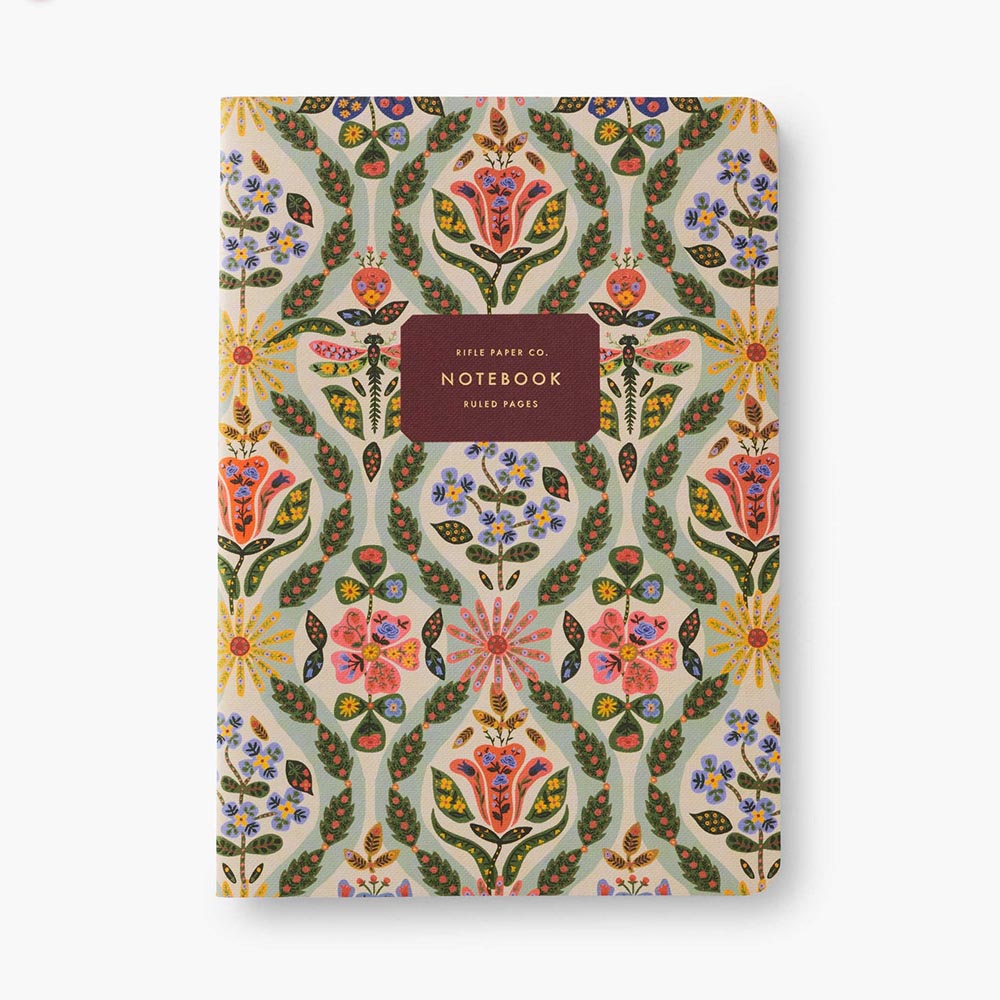 Pack 3 libretas cosidas Posy - Rifle Paper