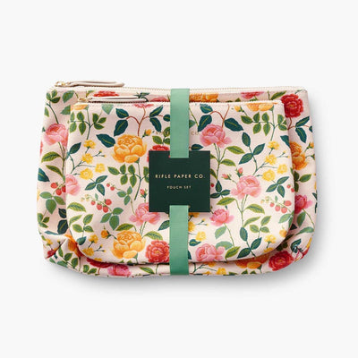 Set de 2 estuches Roses - Rifle Paper Co.