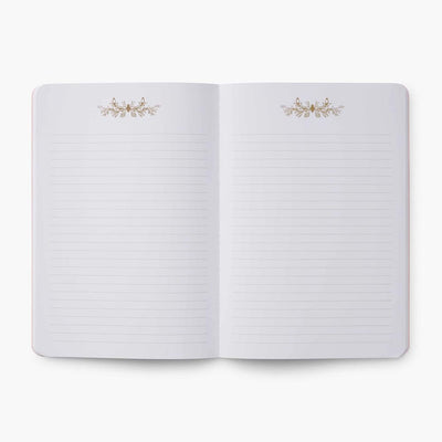 Pack of 3 Roses stitched notebooks - Rifle Paper