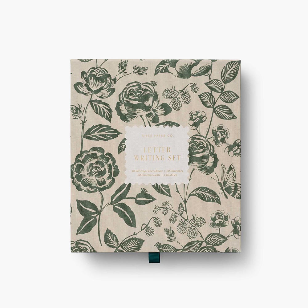 Set d'escriptura de cartes English Rose - Rifle Paper co.