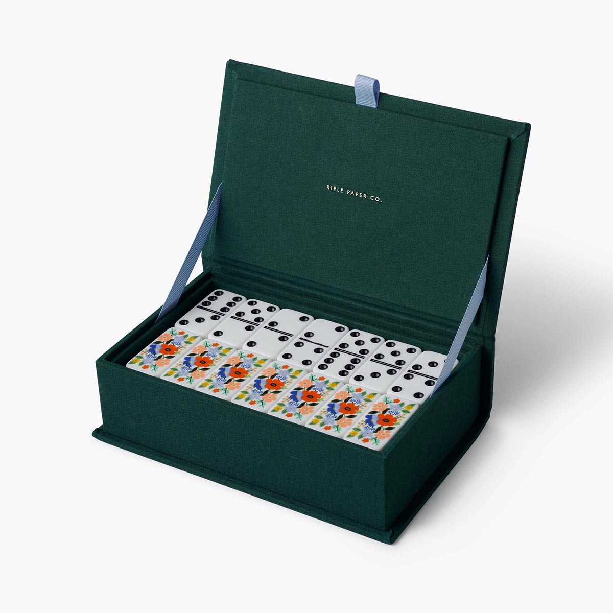Estuche con juego de Dominó Strawberry Fields - Rifle Paper Co.