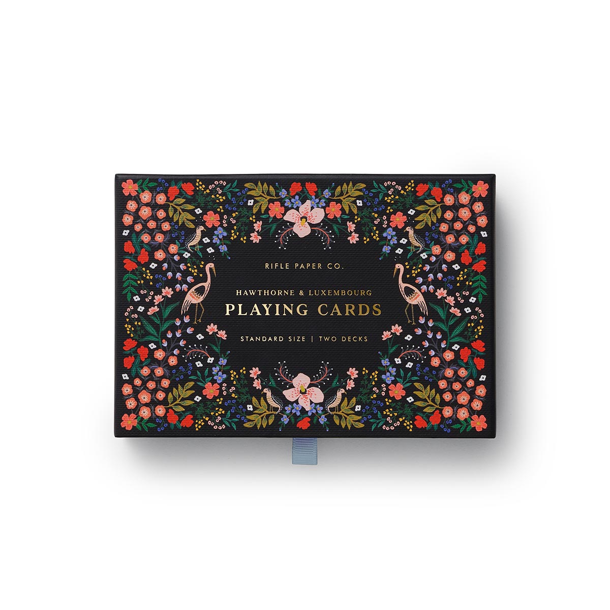 Estuche con 2 barajas de cartas Luxembourg - Rifle Paper
