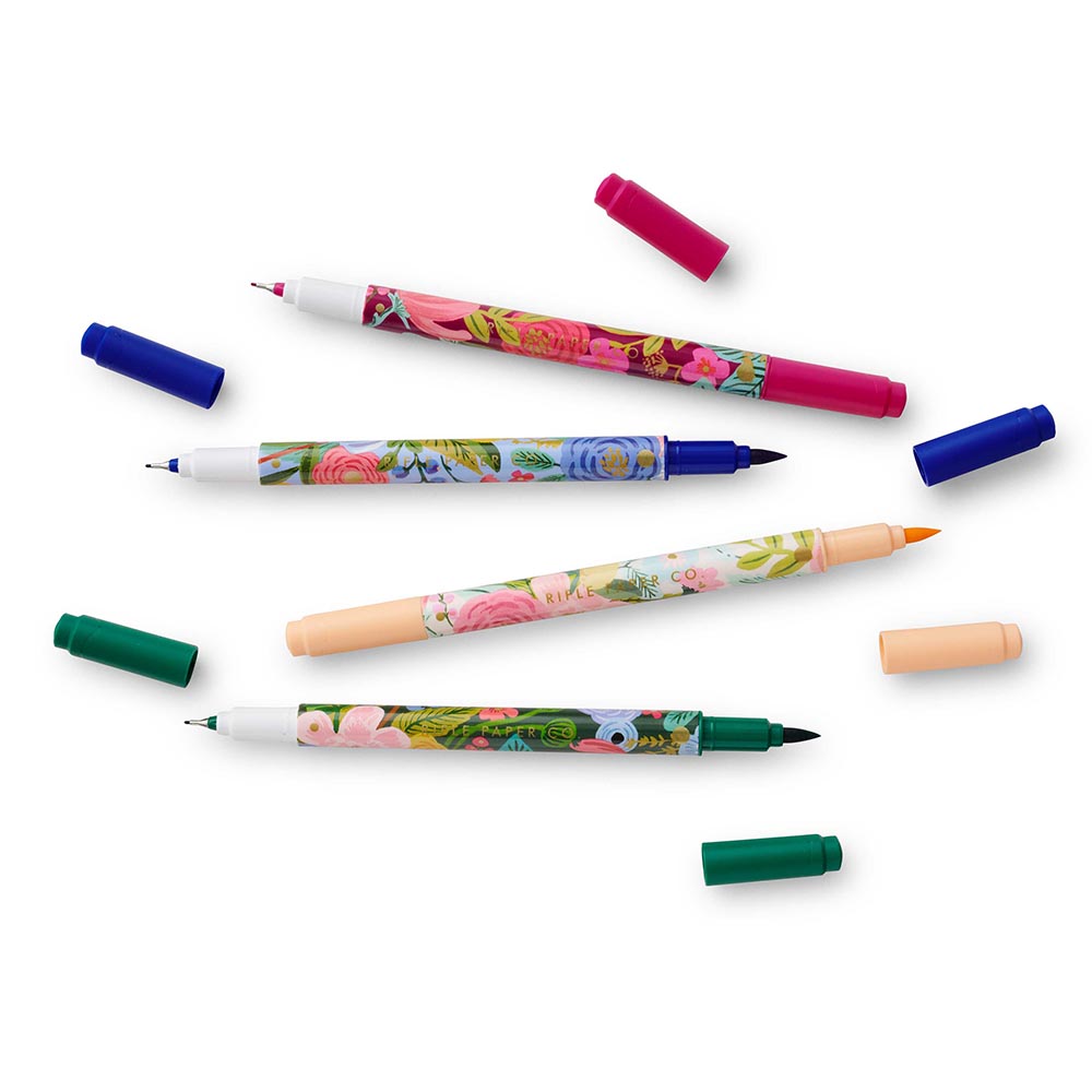 Set de 10 marcadores doble punta Garden Party - Rifle Paper co.
