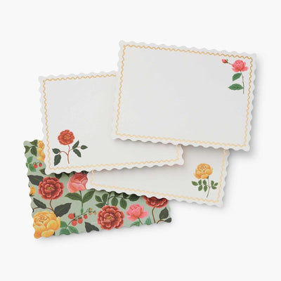 Set de 12 targetes per a notes Roses - Rifle Paper co.