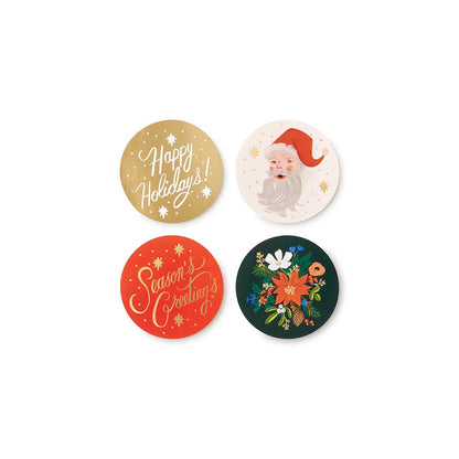 Stickers per tancament de sobres Holiday (250 uds.)- Rifle Paper Co