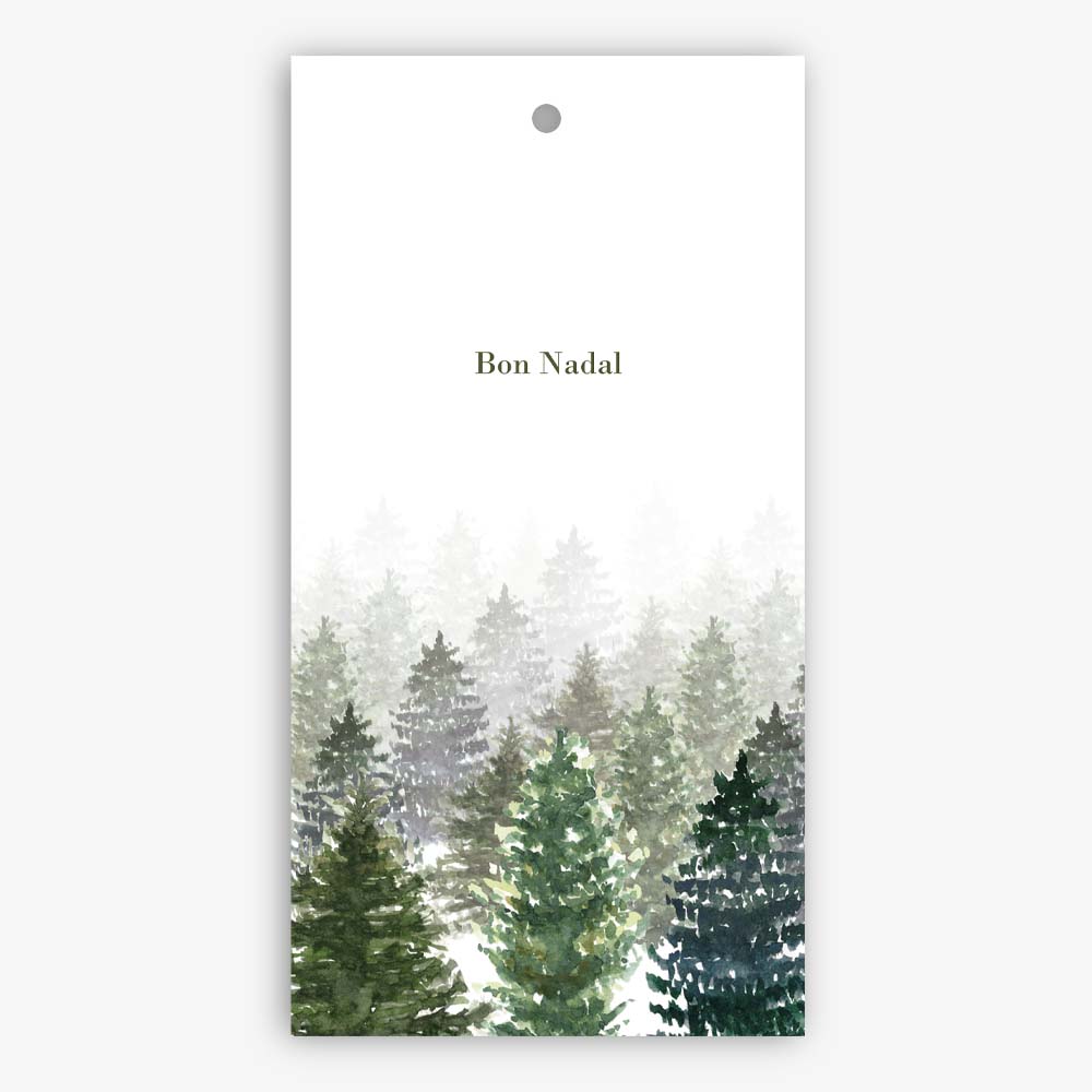 Tag Bosc Boira "Bon Nadal" (4 unidades)