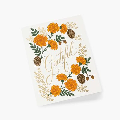 Tarjeta Postal agradecimiento Grateful Harvest - Rifle Paper Co
