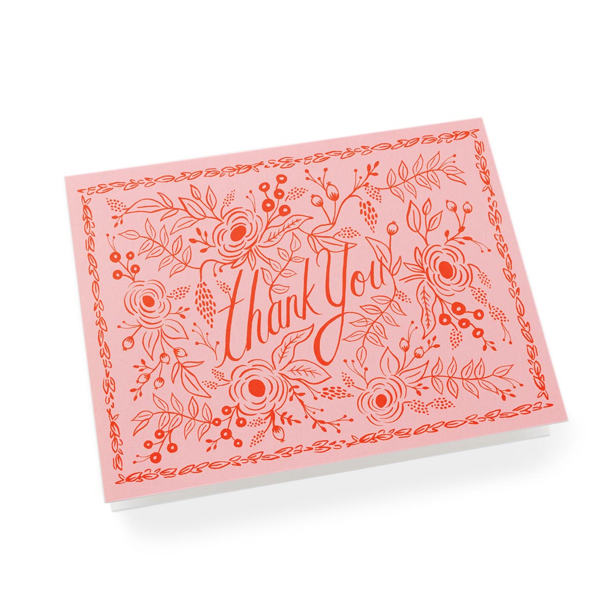 Targeta Postal Agraïment Rosé - Rifle Paper
