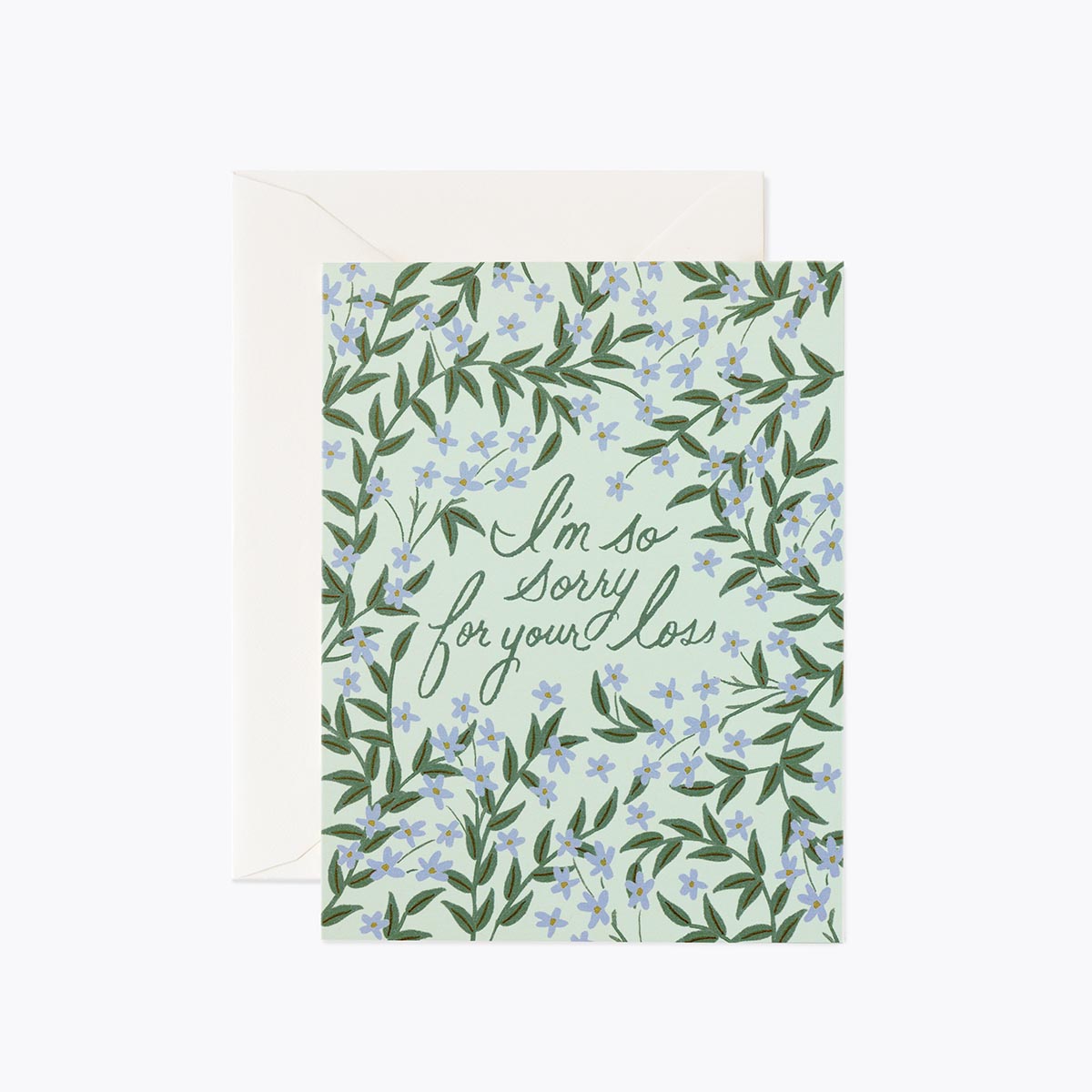 Tarjeta Postal Consuelo - Laurel's Sympathy - Rifle Paper