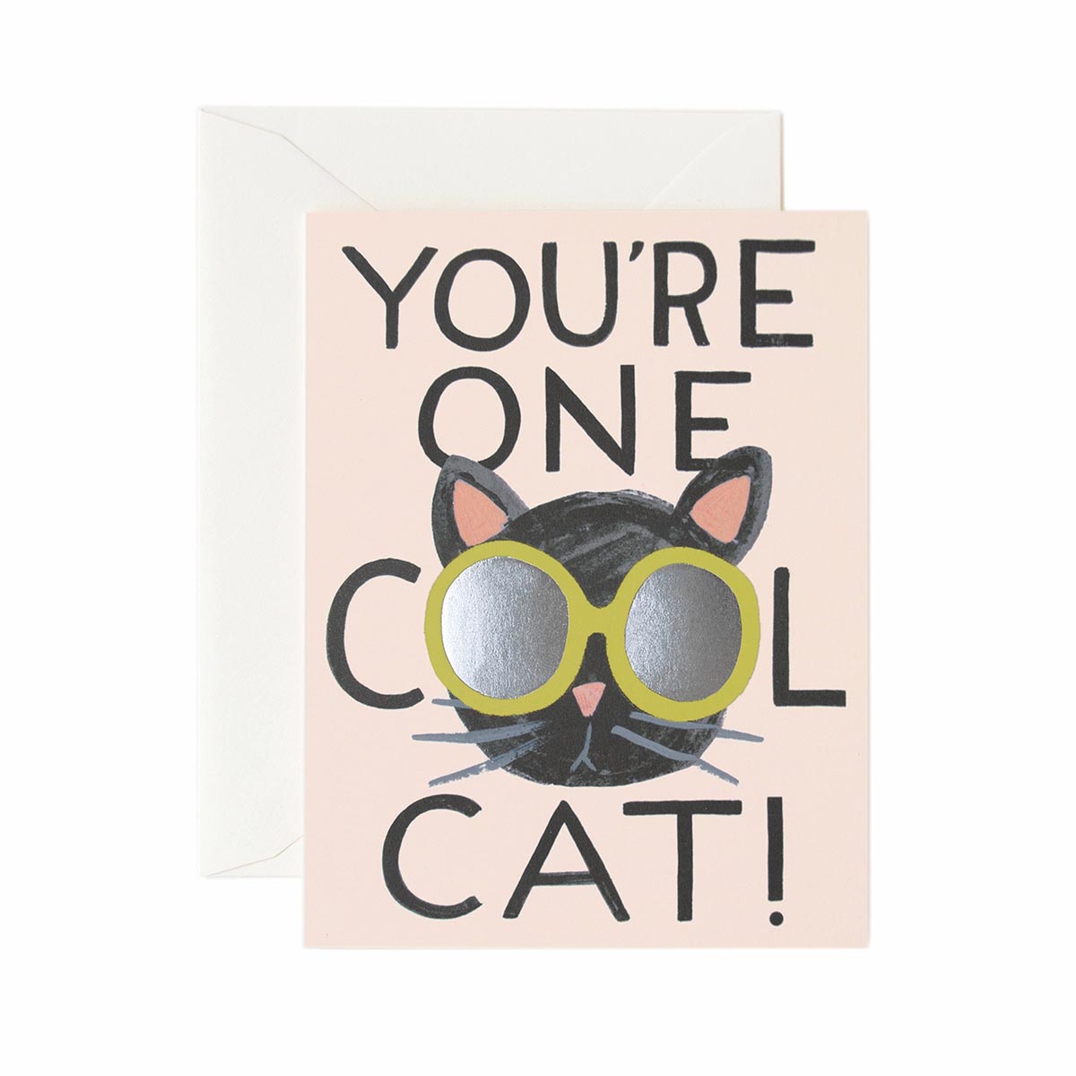 Targeta Postal amor o amistat Cool Cat - Rifle Paper