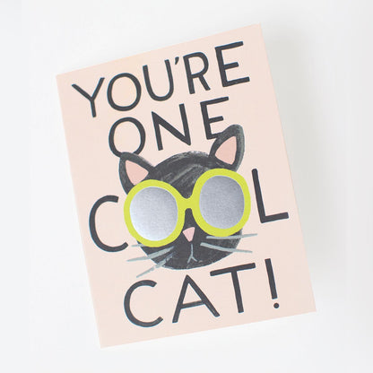 Cool Cat Love or Friendship Postcard - Rifle Paper