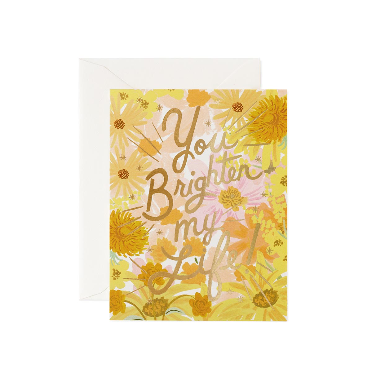 Love Postcard - You Brighten My Life - Rifle Paper