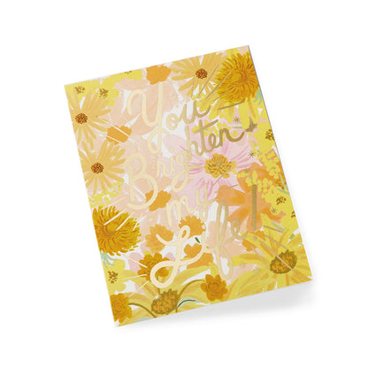 Love Postcard - You Brighten My Life - Rifle Paper