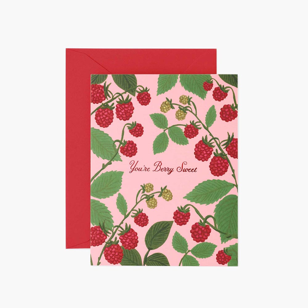 Targeta Postal Amor - You're Berry Sweet - Rifle Paper Co