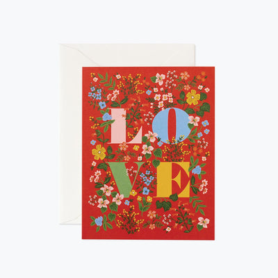 Targeta Postal Amor - Mayfair Love - Rifle Paper