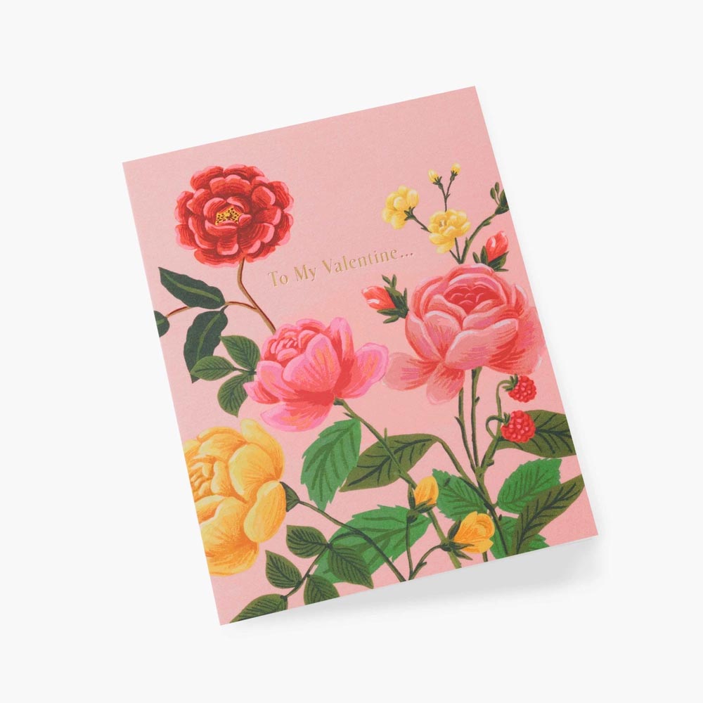 Tartjeta Postal San Valentín To my Valentine - Rifle Paper Co