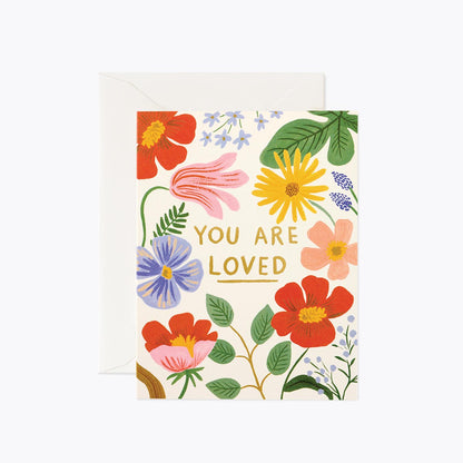 Tarjeta Postal Amor - You Are Loved - Rifle Paper