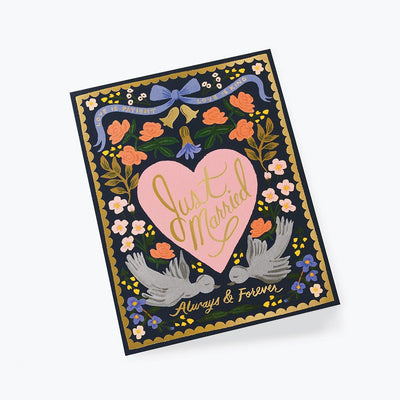 Targeta Postal Boda Love Birds - Rifle Paper Co